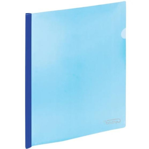 Skoroszyt zaciskowy GRAND niebieski 9111