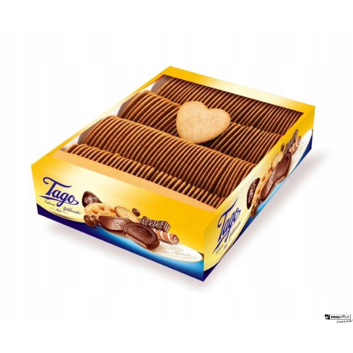 Ciastka TAGO słodkie serduszka korzenne 2.5kg LUZ