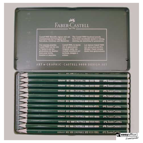 Ołówek CASTELL 9000 DESIGN SET 119064  FABER CASTEL