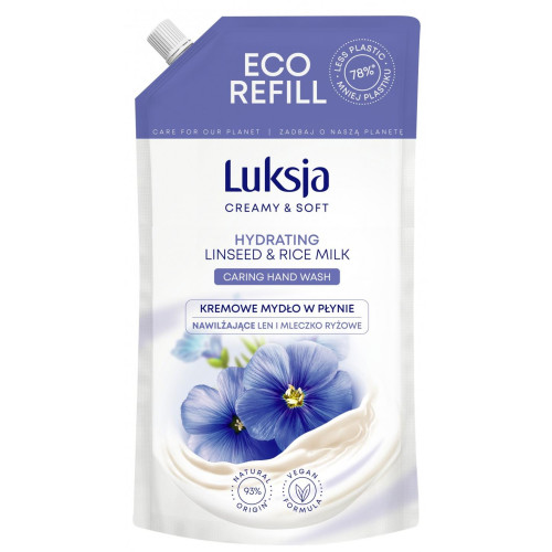 Mydło w płynie 900 ml LUKSJA len