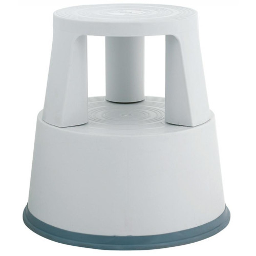 Taboret biurowy Q-CONNECT plastikowy szary