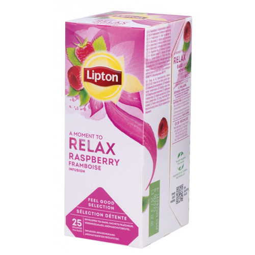 Herbata LIPTON Relax, malina, 25 torebek-9809256