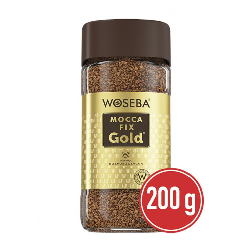 Kawa rozpuszczalna 200g WOSEBA Mocca Fix Gold