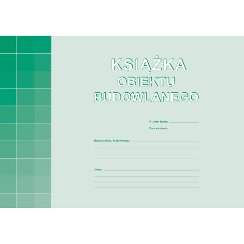 Książka obiektu budowlanego A4 M&P 604-1N