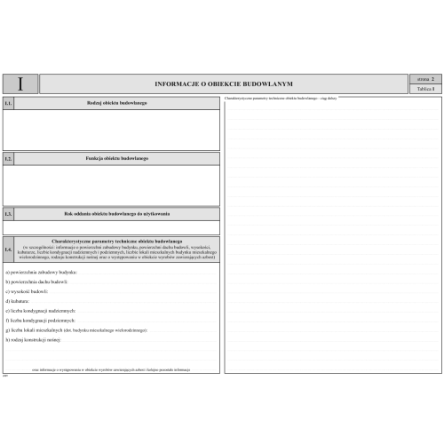 Książka obiektu budowlanego A4 M&P 604-1N-9904490